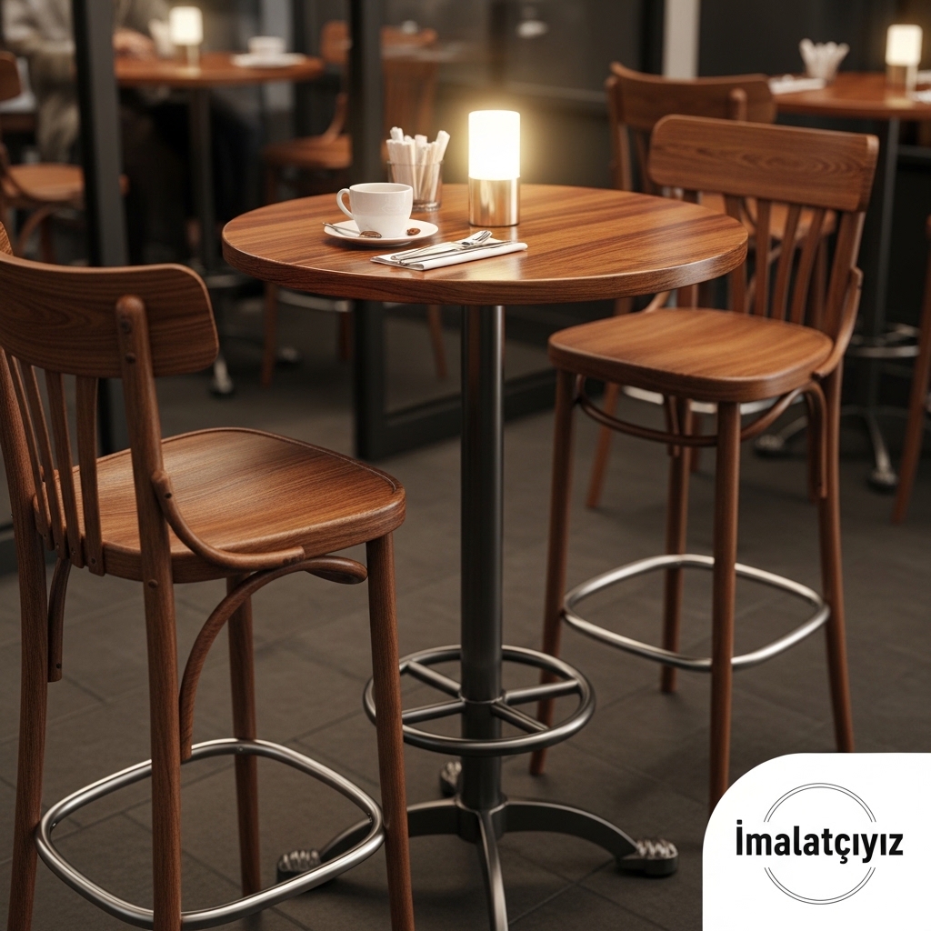 Bistro Masa ve Tabureler