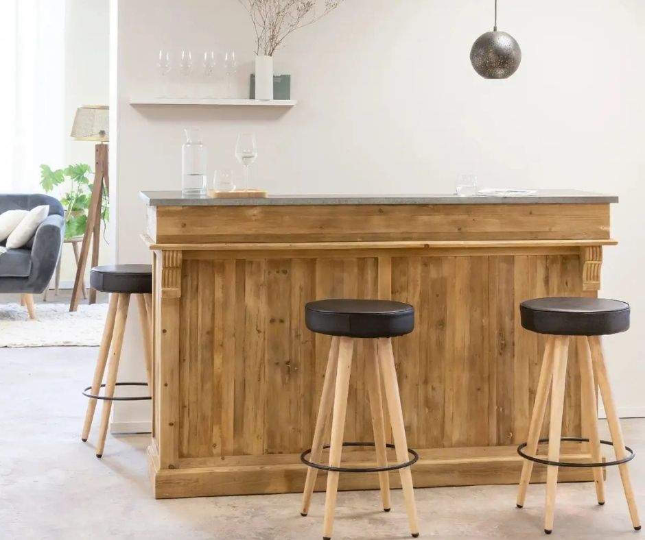 Şık bar bankosu – modern mekan dekorasyonu