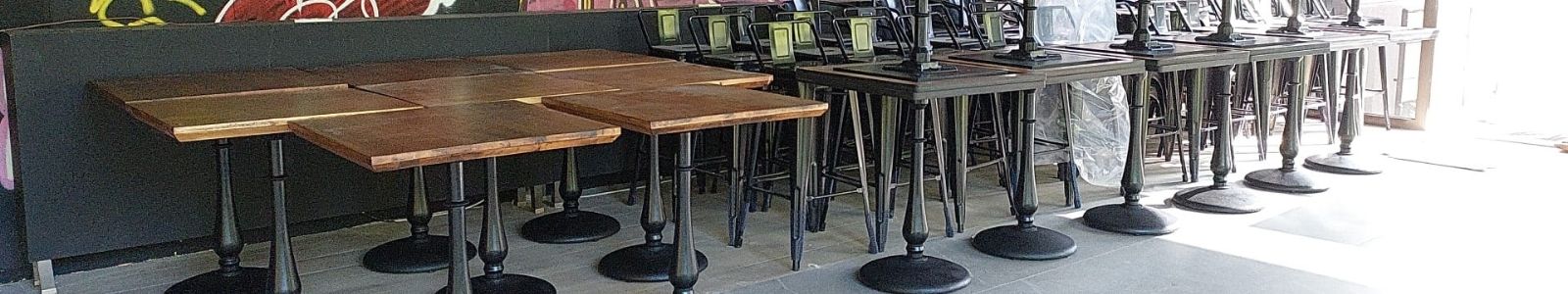 Renkli kafe masa sandalye kombinasyonu model 7