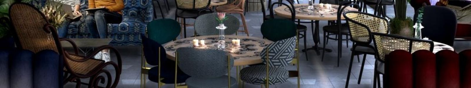 Lüks kafe masa sandalye seti model 8