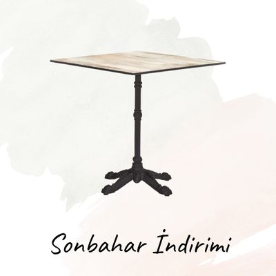 Yemek, Cafe ve Kokteyl Masaları