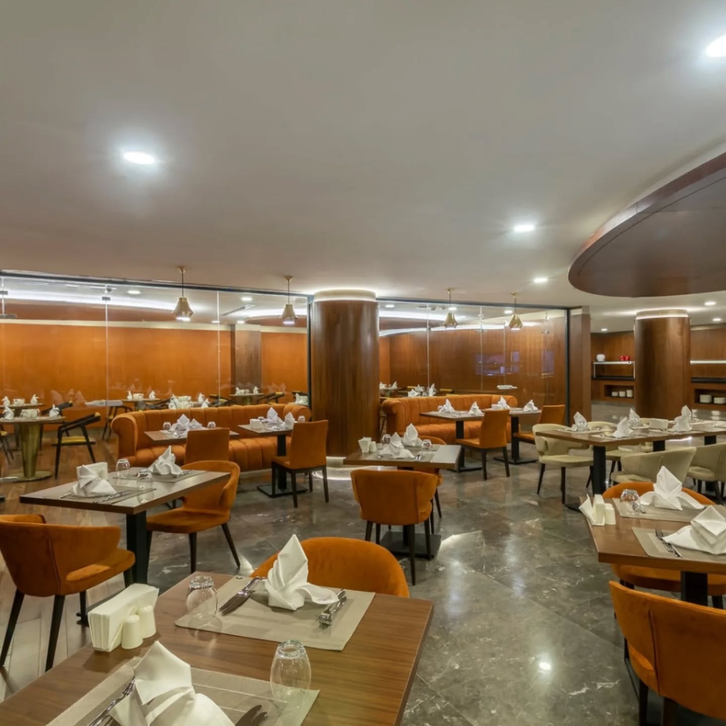 Modern üçüncü nesil kafe masa ve sandalye projesi