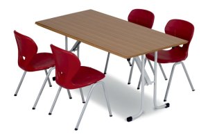 Kare Banket Masası - Kare banket masası, kompakt yapısıyla mekanlarda konforlu ve estetik oturma alanı sunar.