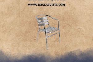 Dış Mekan Sandalye - Hafif alüminyum veya metal çerçeve, UV dayanımlı yüzey, istiflenebilir ve dış mekan koşullarına uygun tasarım.