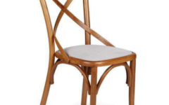 Çapraz Tonet Sandalye - El işçiliğiyle üretilmiş oturak, kafe ortamlarında hem dayanıklı hem modern bir tercih olur.