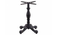 Aslan Alüminyum Tekli Ayak - Tekli ayak tasarımı, kompakt masalar için uygun ve kullanım kolaylığı sağlayan bir çözümdür.
 