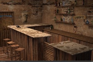 Ahşap Bar Tezgahı - Masif ahşap bar tezgahları, doğal görünümü ve dayanıklılığı ile lüks mekanlarda öne çıkar.