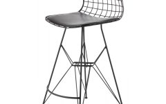 Tel Bar Tabure - Minimalist metal tasarımıyla modern mekanlara uyum sağlar.
 