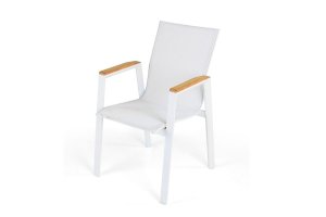 Fileli Alüminyum Sandalye - Hafif alüminyum çerçeve, dayanıklı profiller, nefes alabilir file oturma ve sırt yüzeyi, paslanmaya karşı anodize veya toz boyalı kaplama.