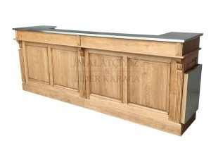 Cafe Bar Bankosu - Estetik ve işlevsel cafe bar bankosu, mobilya cila ve dayanıklı imalat ile üretildi.