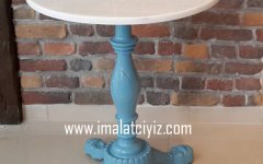 lale ayakli mermer masa