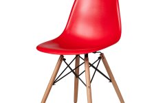 Eames Sandalye Kırmızı - Canlı kırmızı rengi ile mekanlara enerji ve modern bir hava katar.
 