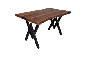 Ceviz Kütük Masalar - Masif ceviz tabla, doğal doku ve dayanıklı ayaklarla modern cafe ve restoran dekorasyonlarına uyumlu.
 