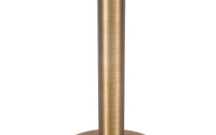 Eskitme Gold Kare Ayak - Kare kesim ve gold eskitme kaplama ile modern mekanlara uyum sağlar.