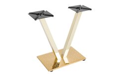 Klasik İkili Ayak - Klasik tasarımlı ikili masa ayağı, hem şık hem de sağlam yapısıyla cafe ve restoranlar için ideal.