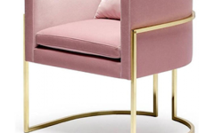 Gold Kaplamalı Berjer - Lüks altın kaplama ve konforlu oturumlu şık berjer sandalye.