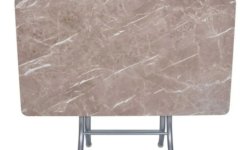 Desenli Werzalit Katlanır Masa - Desenli werzalit katlanır masa, şık tasarımıyla mekânlara estetik katarken sağlam gövdesiyle uzun ömürlüdür.