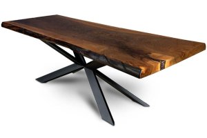 Özel Ölçü Tek Parça Ceviz Masalar - İhtiyaca özel ölçülerde üretilen kütük ceviz masalar, restoran, kafe ve evler için ideal çözümü sunar.