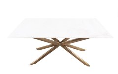 Dikdörtgen Mermer Masa - Dikdörtgen mermer, geniş yüzeyiyle toplantı ve yemek alanlarında dayanıklı ve şık bir çözümdür.