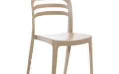 Aspen Rattan Plastik Sandalye - Rattan görünümlü plastik sandalye, estetik ve sağlam oturum sunar.