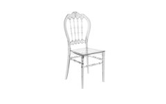 Kaisar Şeffaf Plastik Sandalye - Estetik ve sağlam şeffaf plastik sandalye ile konforlu kullanım.