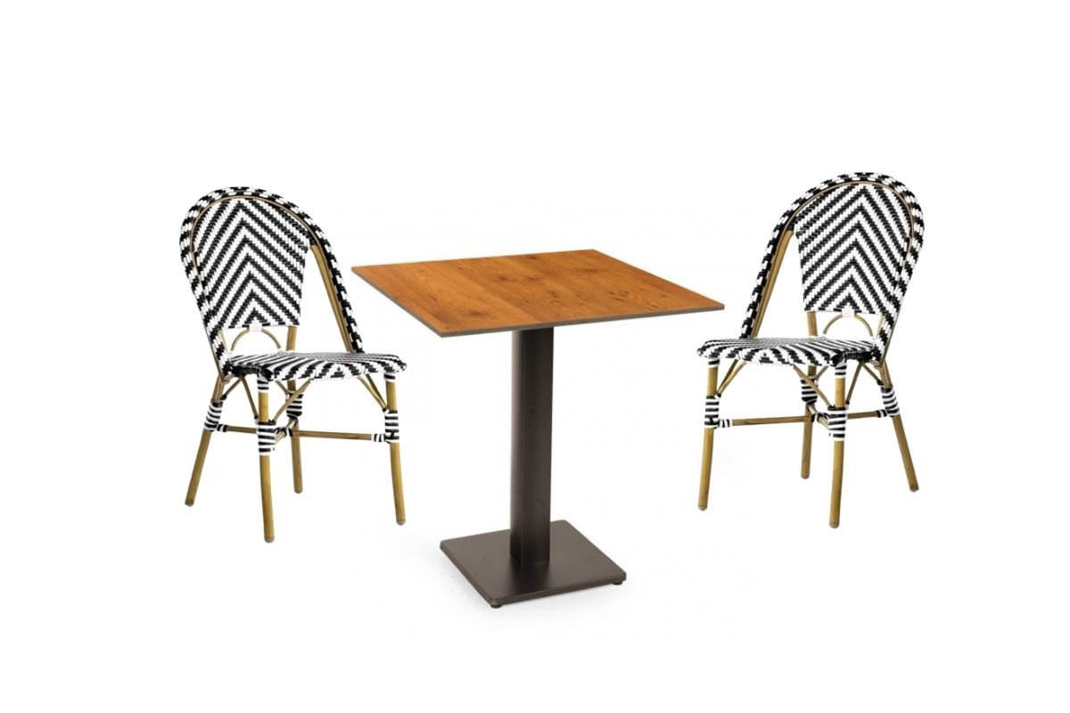 Rattan Sandalye & Compact Masa