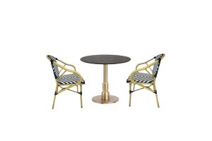 Yuvarlak Rattan Sandalye - Yuvarlak tasarımlı rattan sandalye, mekanlara estetik ve modern bir görünüm katar.