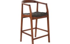 Ahşap Bar Sandalye - Modern ve klasik dekorasyonlara uyum sağlar.