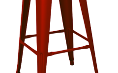 Boyanabilir Tolix Tabure  - Boya yapılabilir Tolix tabure, 75 cm yüksekliğinde, metal gövde, dayanıklı ve her renkte boyanabilir.