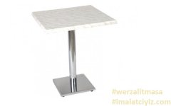 Kare Werzalit Masa - Kare werzalit masa, hem dar alanlarda hem de geniş mekânlarda pratik çözümler sunar.